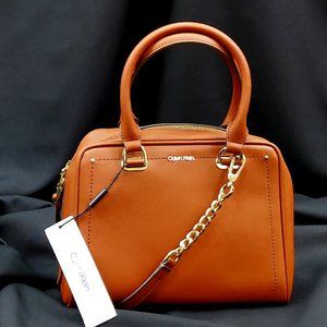 Calvin Klein*** MARYBELLE*** SAFFIANO LEATHER